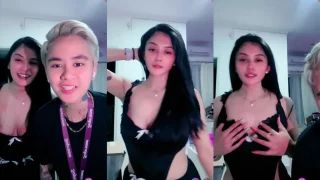 Pasangan Lesbi Cantik Live Mango Godain Pascol New Host