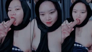 Bokep Jilbab Jilboobs Miss Fatty Sange Nyepong Dildo Binal Hot