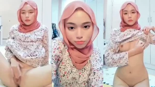 Bokep Si Cantik Jilbab Pink Omek Full HD Malay