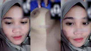 VCS Gadis Hijabers Masih Perawan Keliatan dari Toketnya