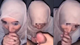 Wanita Jilbab Cantik Polos Belajar Nyepong With Ayang