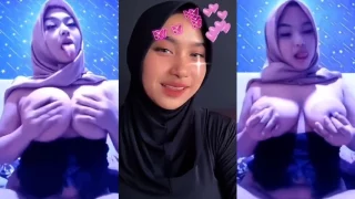 Cewek Jilbab Tobrut Mirip Tiktokers Cantik Katanya Viral