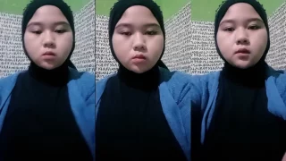 Uting Hijabers Montok Kak Resa Liat di Atas Menit 9